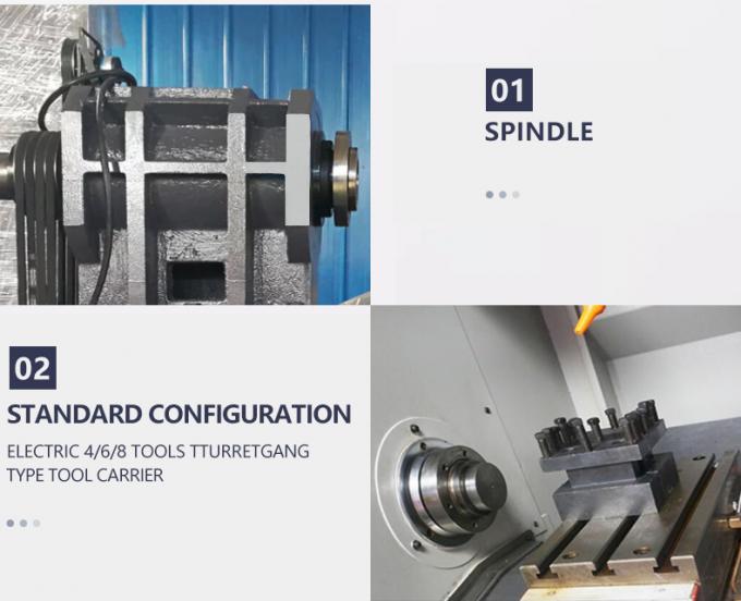 CK0640 Lathe Cutting Vertical CNC Machine Automatic Flat Bed Horizontal 1